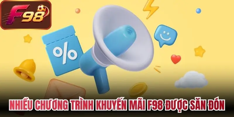 Nhiều chương trình khuyến mãi F98 được săn đón