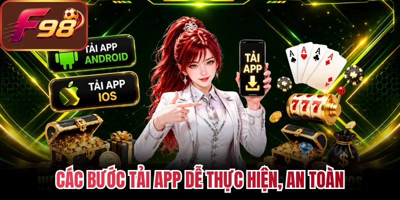 Các bước tải app dễ thực hiện, an toàn