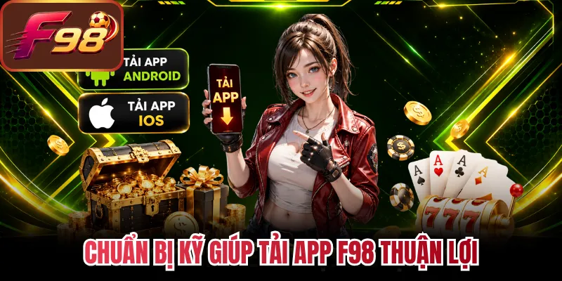 Chuẩn bị kỹ giúp tải app F98 thuận lợi